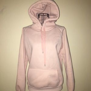 Plain Baby Pink Hoodie
